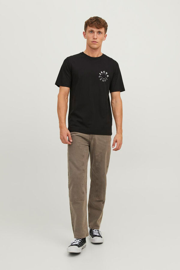 Jack & Jones T-shirt regular fit preto