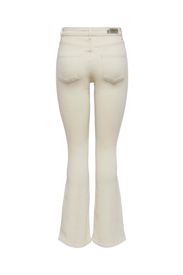 Only Jeans boca de sino cru