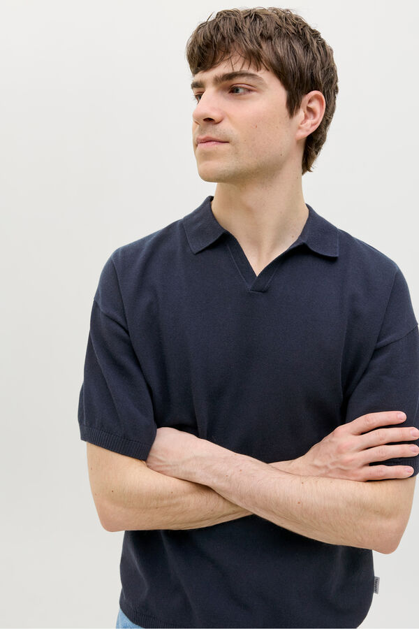 JJ REBEL Polo regular fit azul