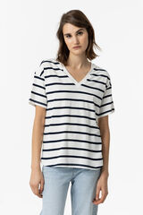 Tiffosi Camiseta Rayas azul