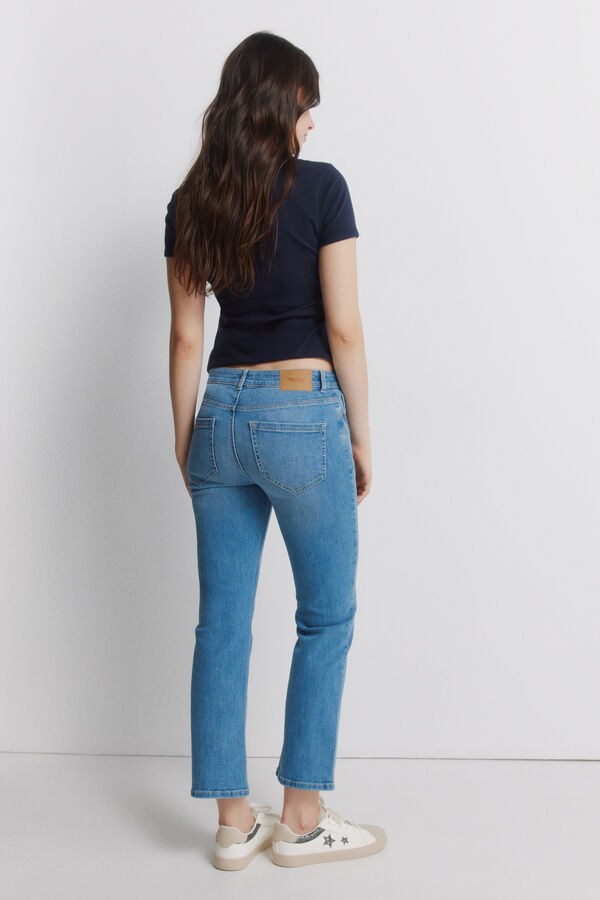 Springfield Cal&ccedil;as jeans flare azul
