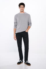 Springfield Jeans skinny fit negro negro