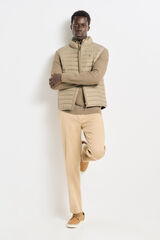 Springfield Su&eacute;ter estruturado com fecho-&eacute;clair cru