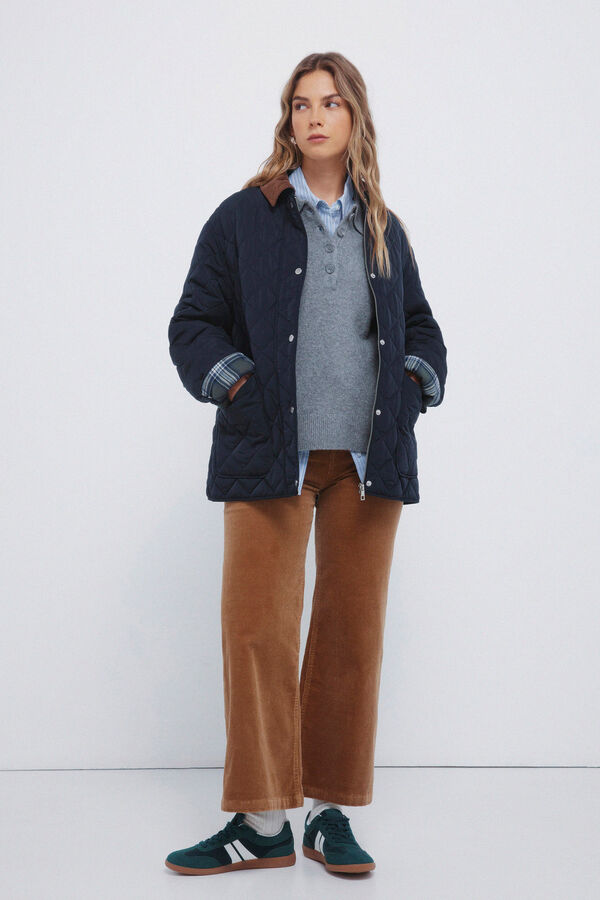 Springfield Pantalones sailor pana tostado