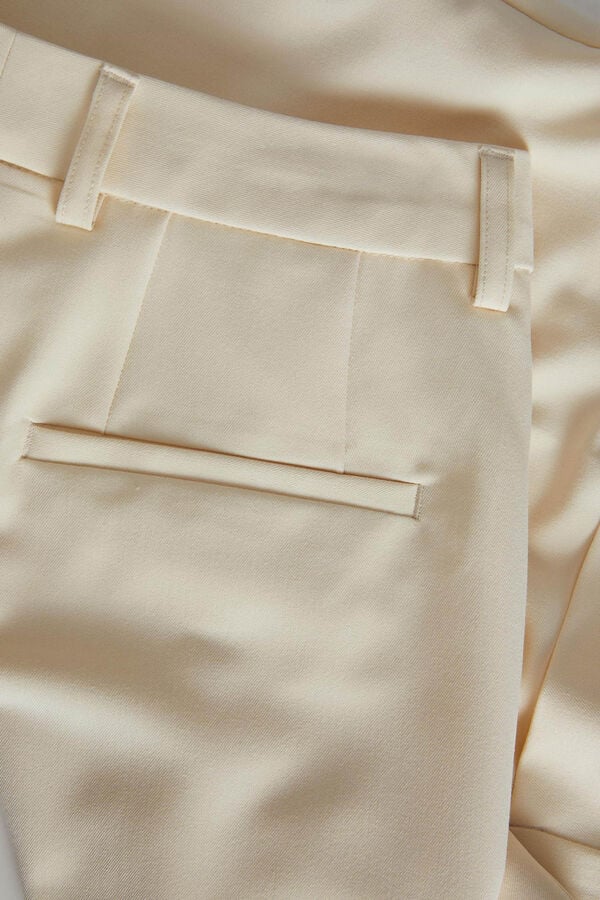 Jack & Jones Cal&ccedil;&otilde;es formais com pin&ccedil;as bege