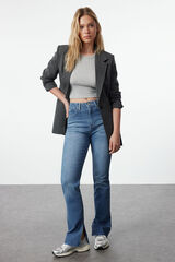 Trendyol Jeans flare azul