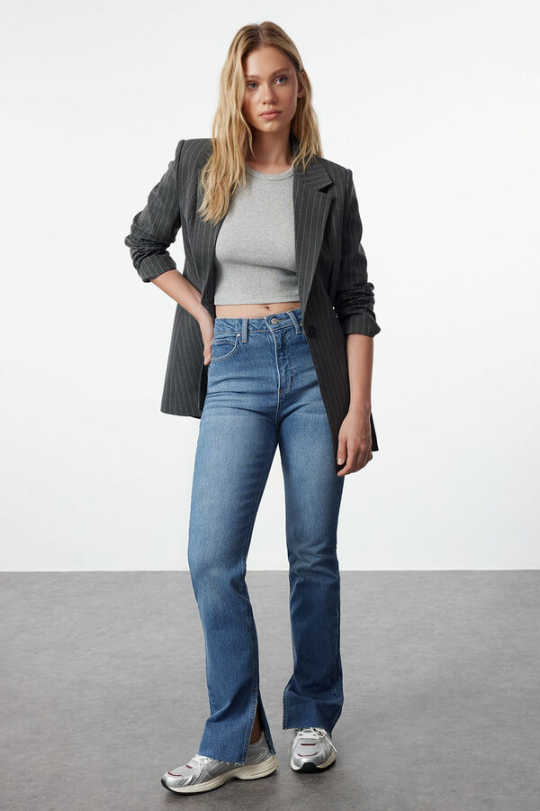 Trendyol Jeans flare azul