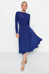 Trendyol Vestido de noche azul