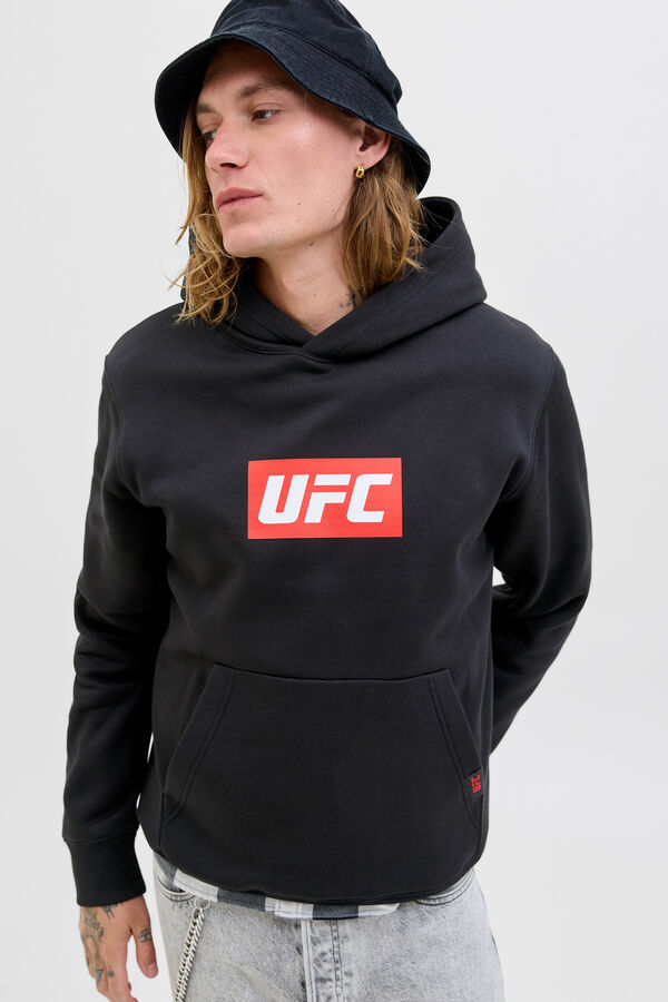 Jack & Jones Sudadera regular fit negro