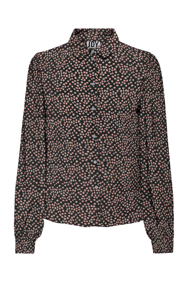 JDY Camisa manga larga negro