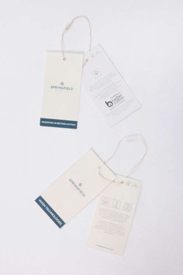 Springfield Shorts chino algodón kaki