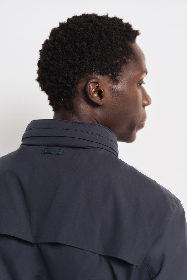 Springfield Casaco t&eacute;cnico azul