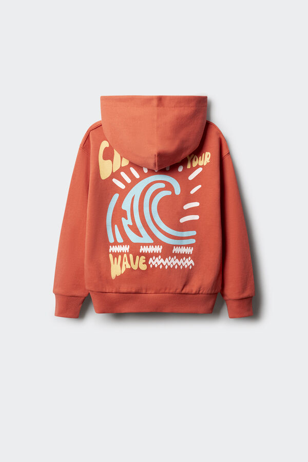 Springfield Kids Sudadera Waves ni&ntilde;o coral