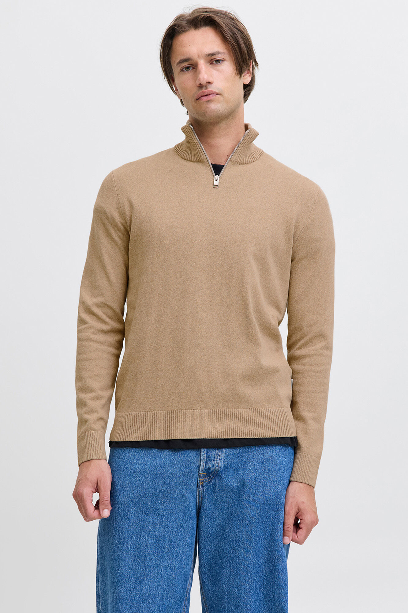 JJ REBEL Jersey cuello cremallera