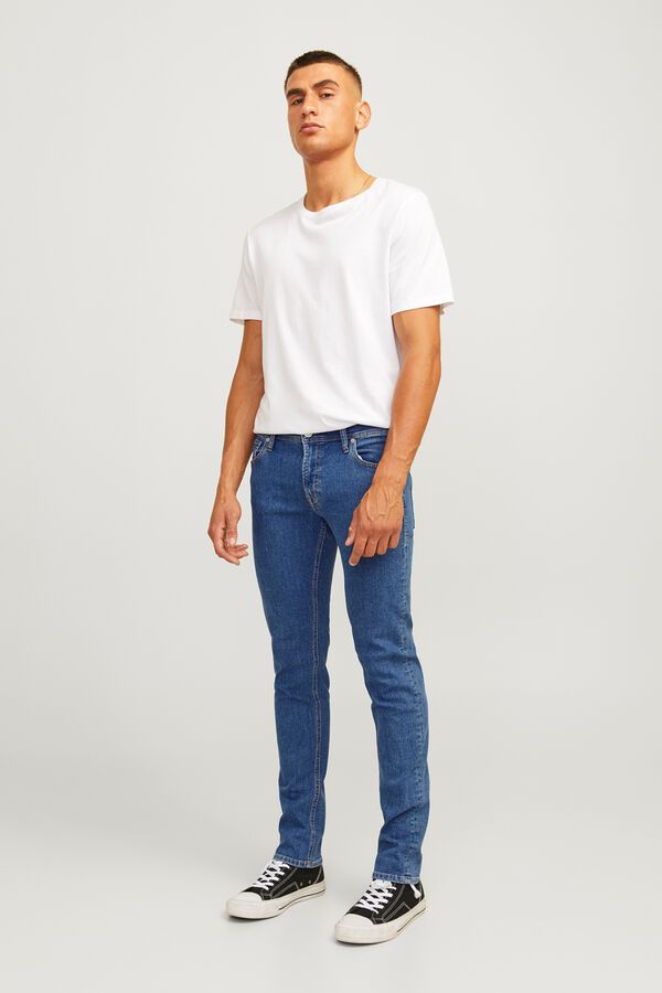 JJ REBEL Pantal&oacute;n vaquero slim azul