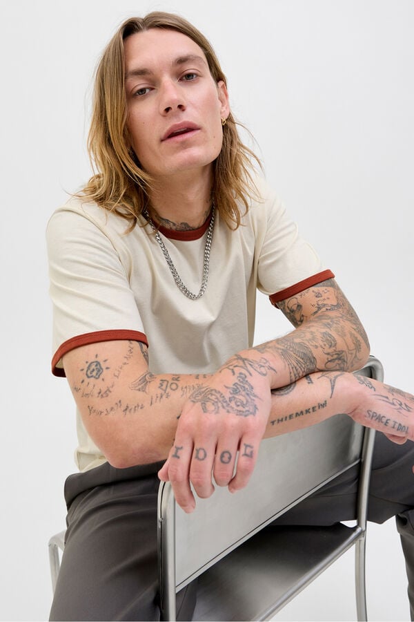 Jack & Jones T-shirt regular fit  branco