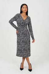 Brave Soul Vestido largo estampado negro