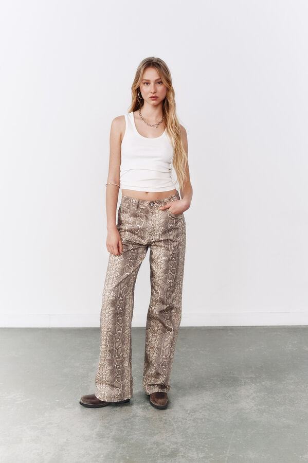 High Spirits Calças Elísias  bege