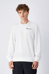 Champion Sudadera de algodón hombre blanco