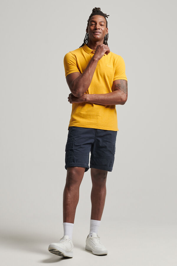 Superdry Classic Piqu&eacute; Polo Superdry amarillo