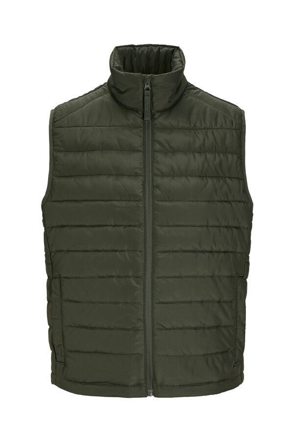 JJ REBEL Chaleco acolchado verde