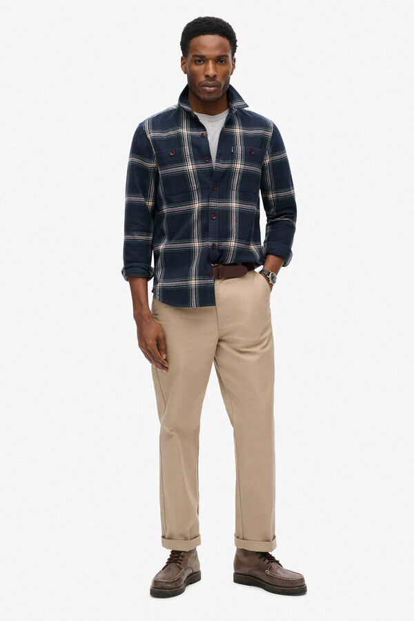 Superdry Sobrecamisa A Cuadros Vintage estampado