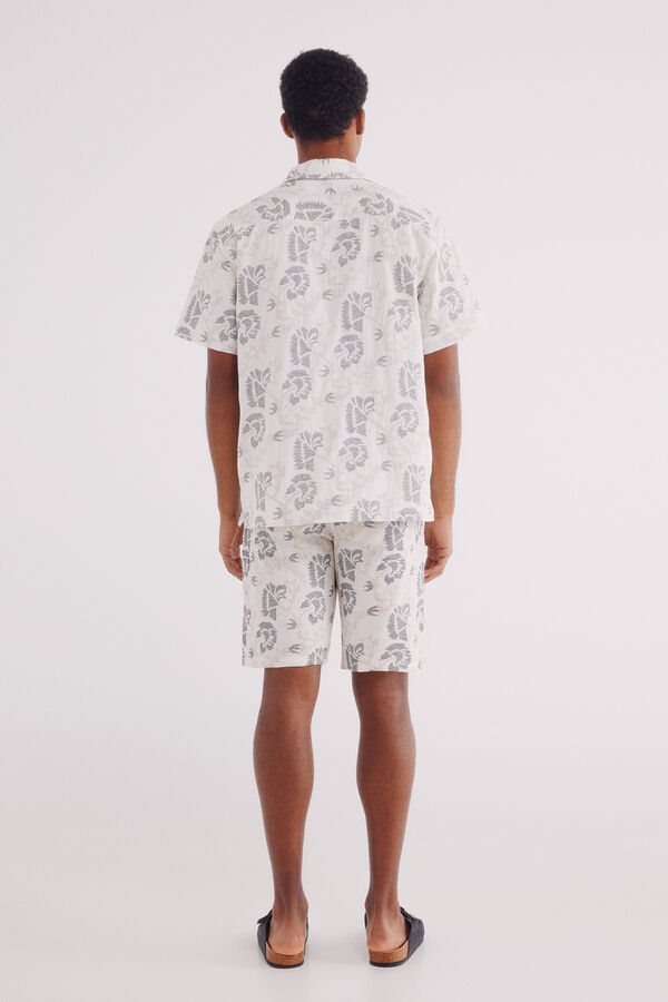 Springfield Bermuda jacquard relaxed fit marfil