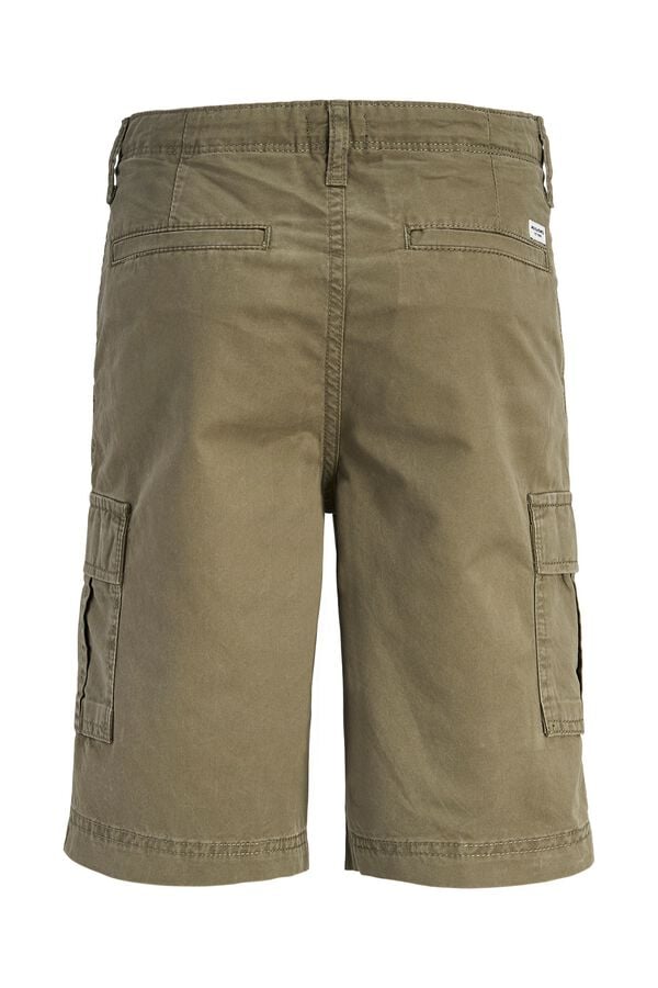 Jack & Jones Junior Bermuda cargo militar verde
