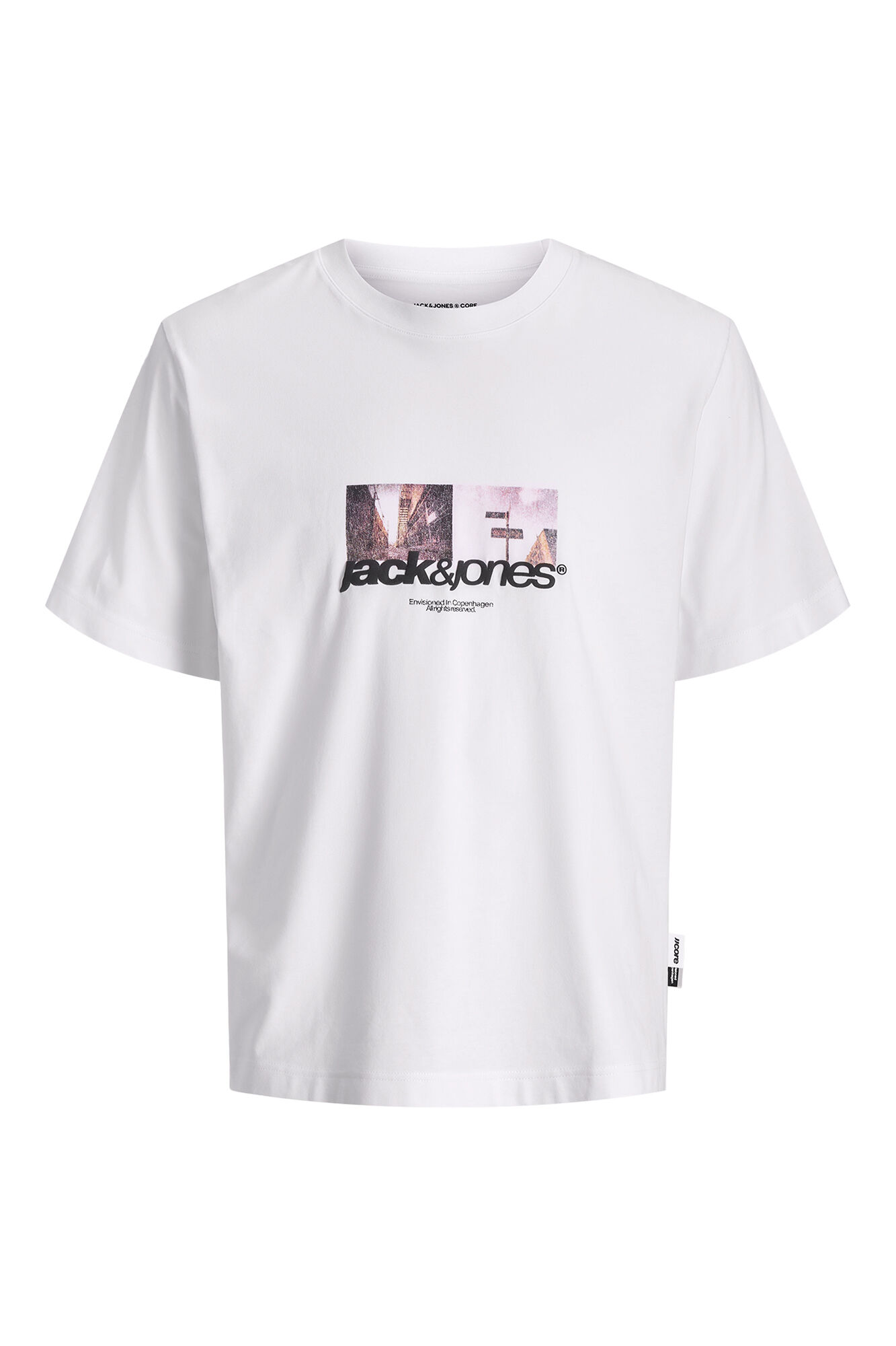 Jack & Jones T-shirt b&aacute;sica logo