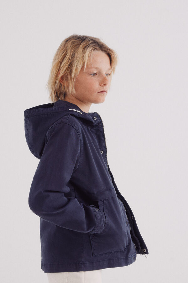Springfield Kids Parka algodonera ni&ntilde;o azul