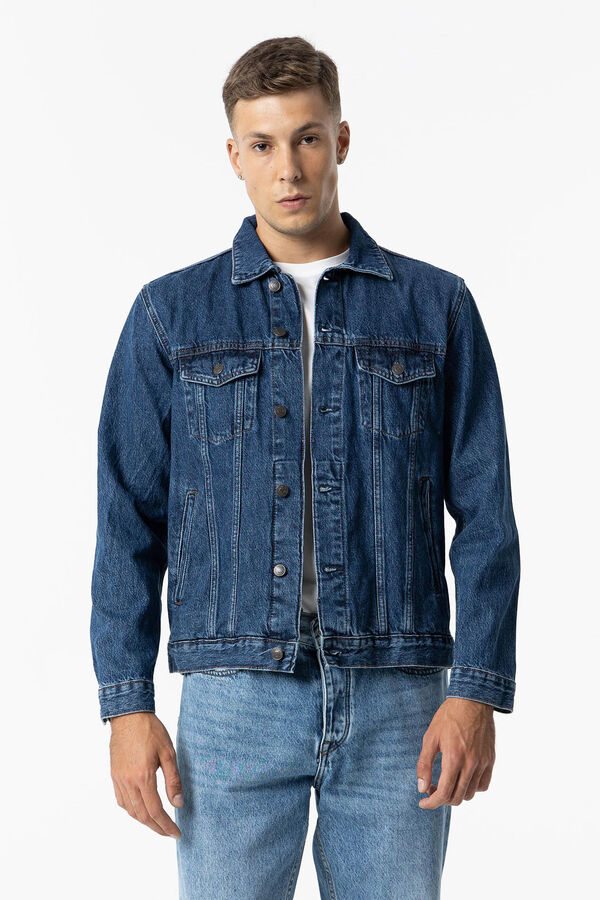 Tiffosi Cazadora Denim azul