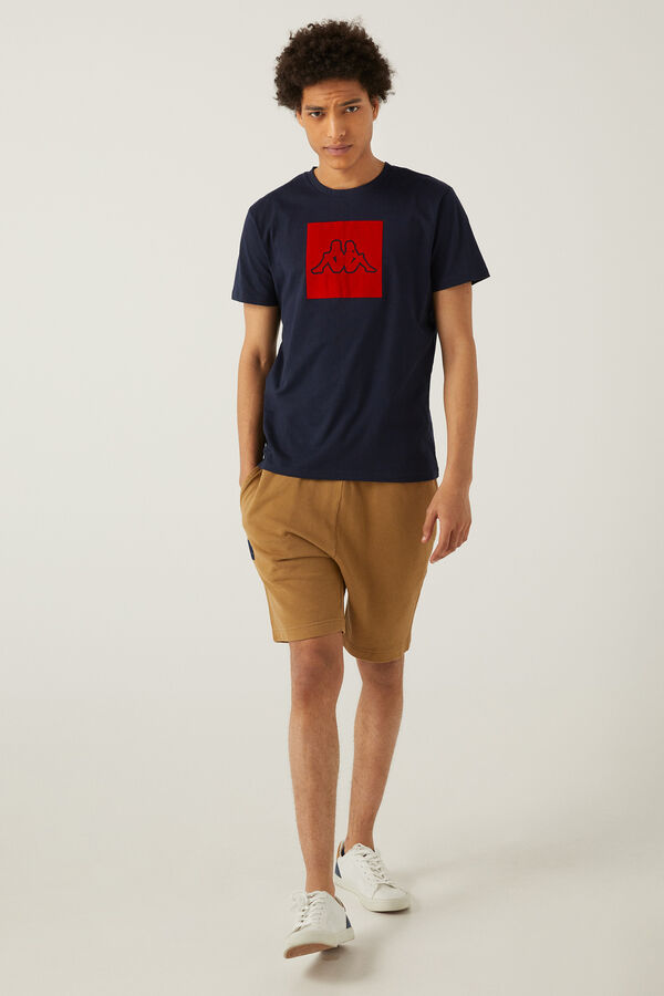 Springfield T-shirt logo kappa azul medio