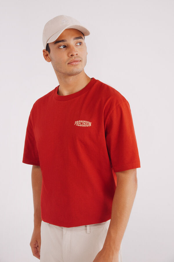 Springfield Camiseta precision rojo