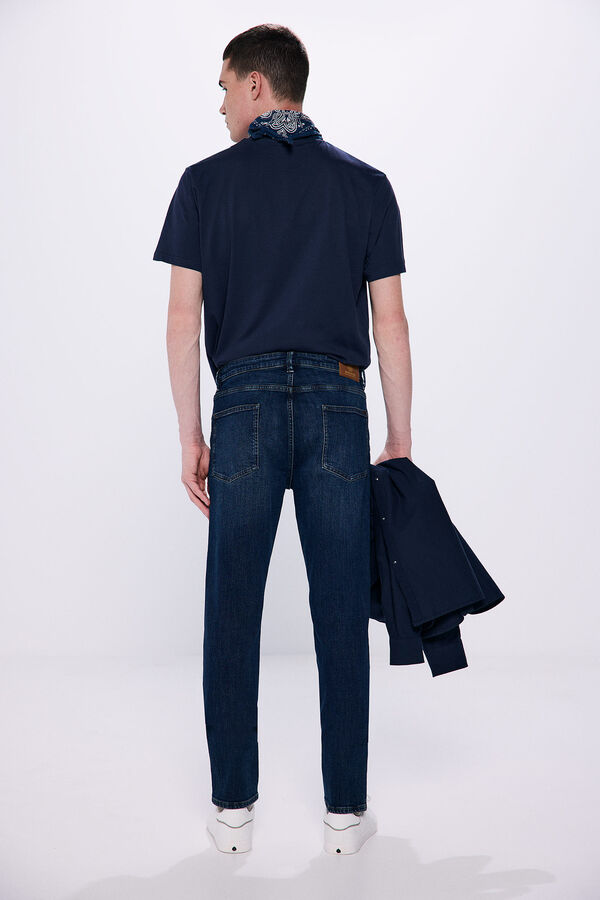 Springfield Jeans skinny fit azul