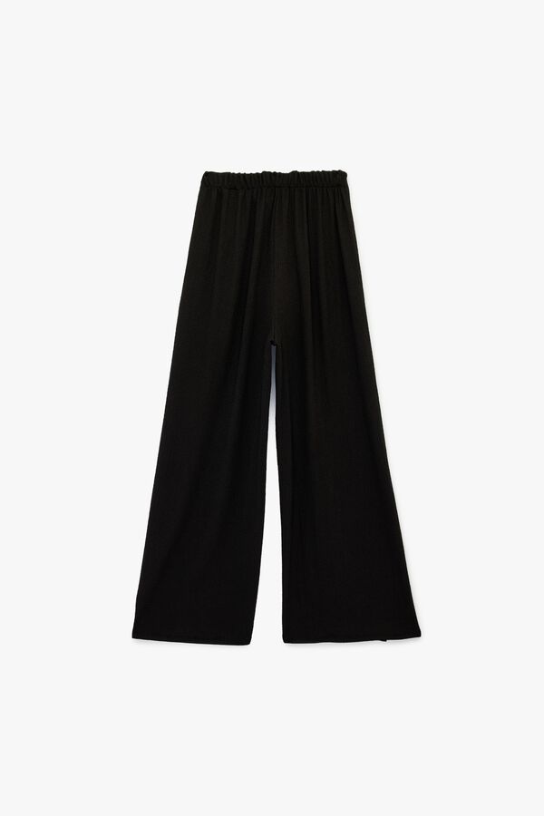 Koton Cal&ccedil;a wide leg preto