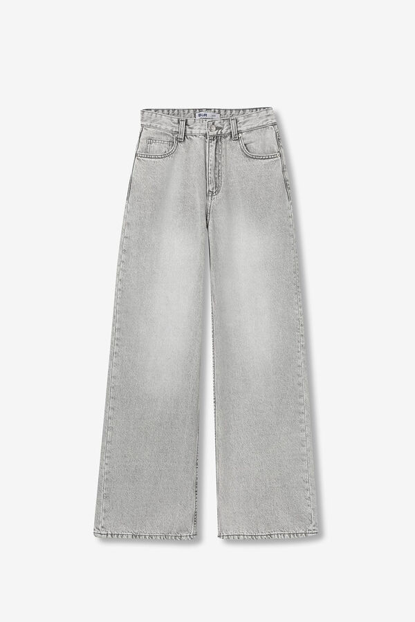 Tiffosi Young Jeans Wide Leg gris