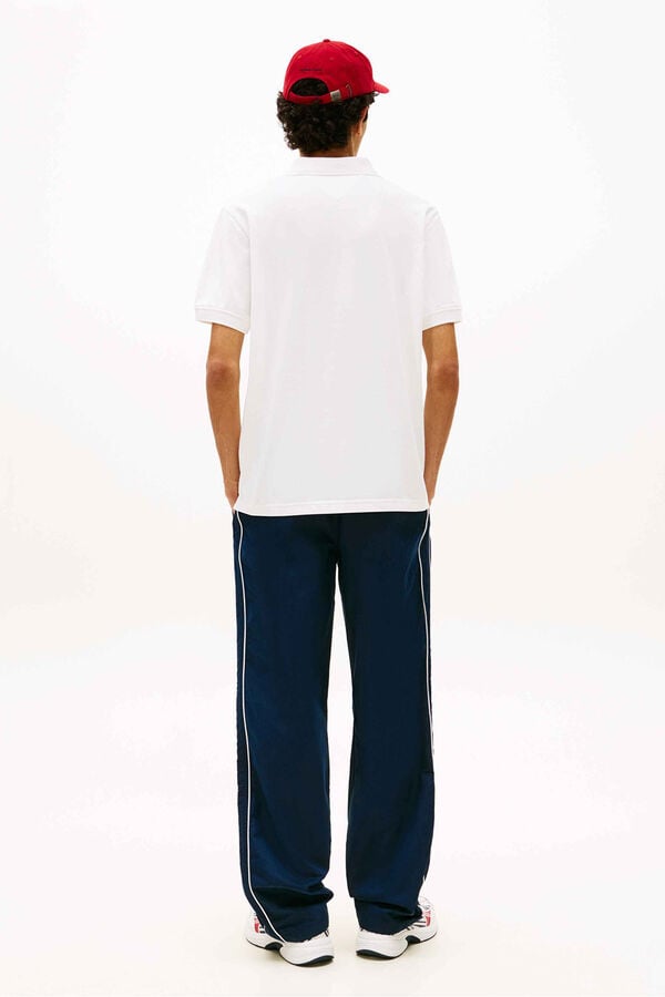 Tommy Jeans Polo regular manga curta branco
