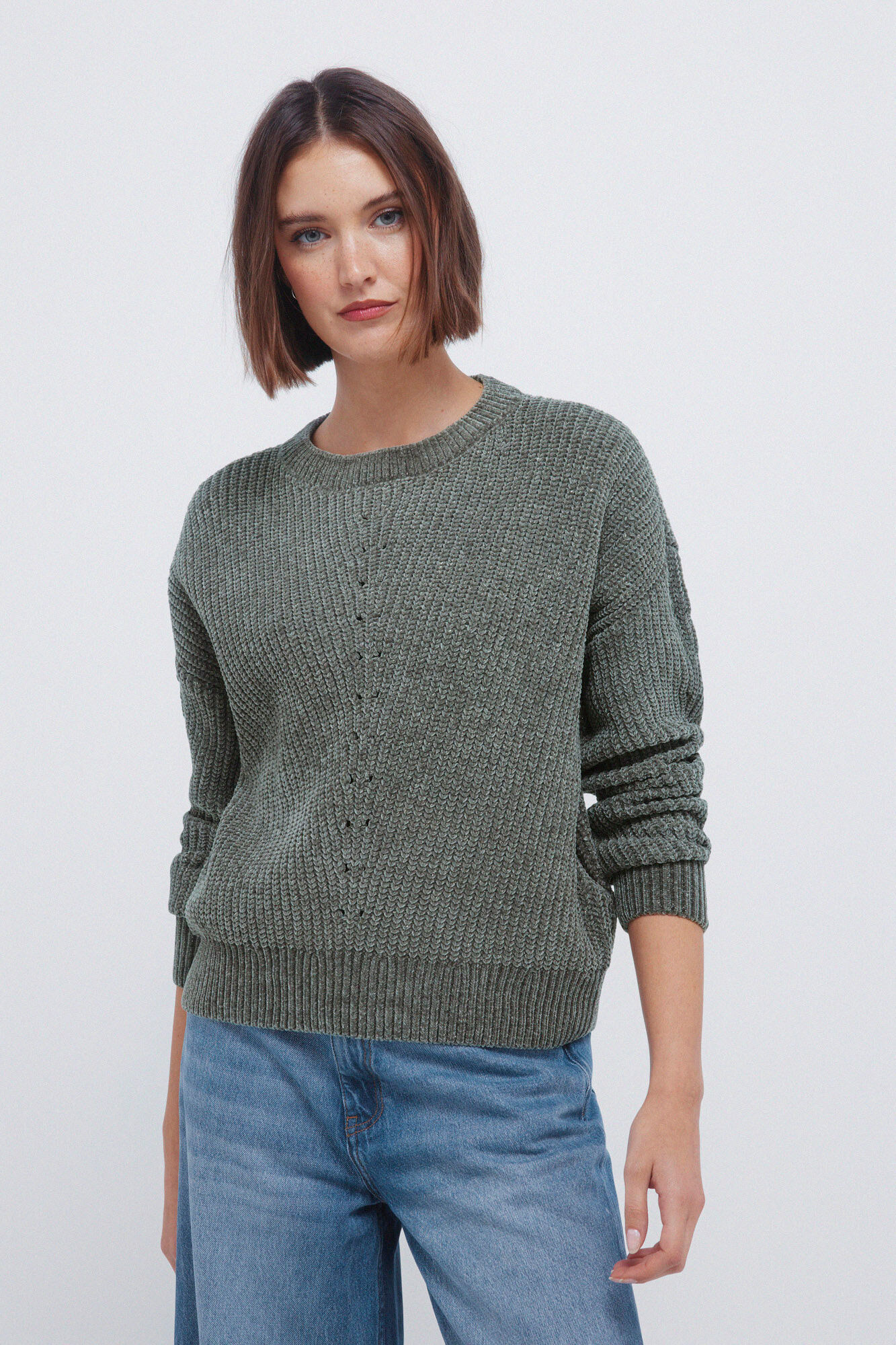 Springfield Camisola de lurex chenille