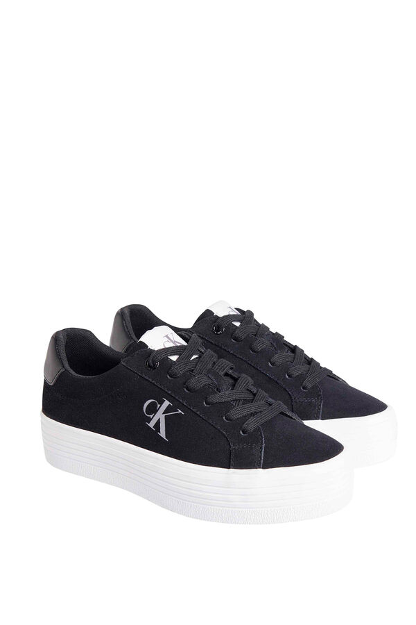 Calvin Klein Zapatilla de plataforma Calvin Klein Jeans mujer negro