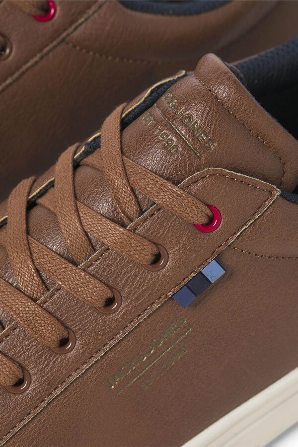Jack & Jones Zapatillas s&iacute;mil piel tostado
