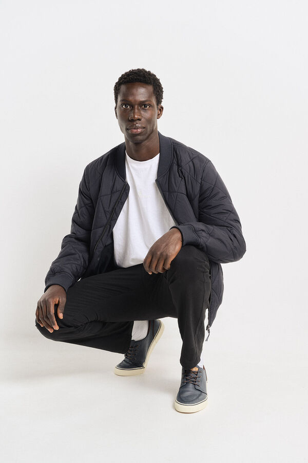 Springfield Casaco bomber acolchoado azul