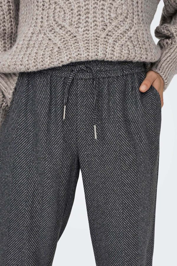 Springfield Pantalón recto gris medio