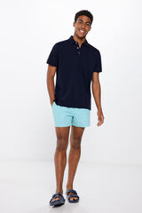 Springfield Ba&ntilde;ador estampado geom&eacute;trico turquesa