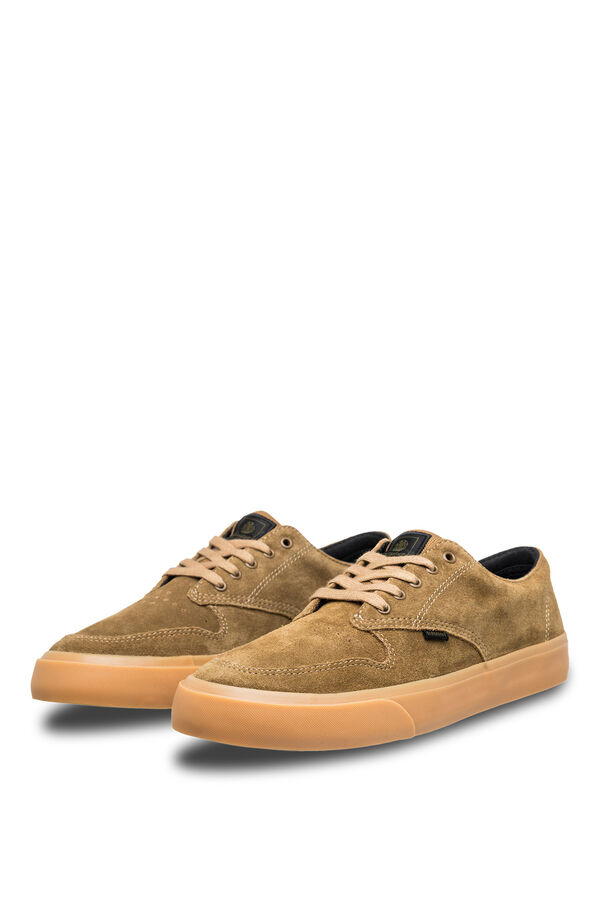 Element Zapatillas de ante marr&oacute;n