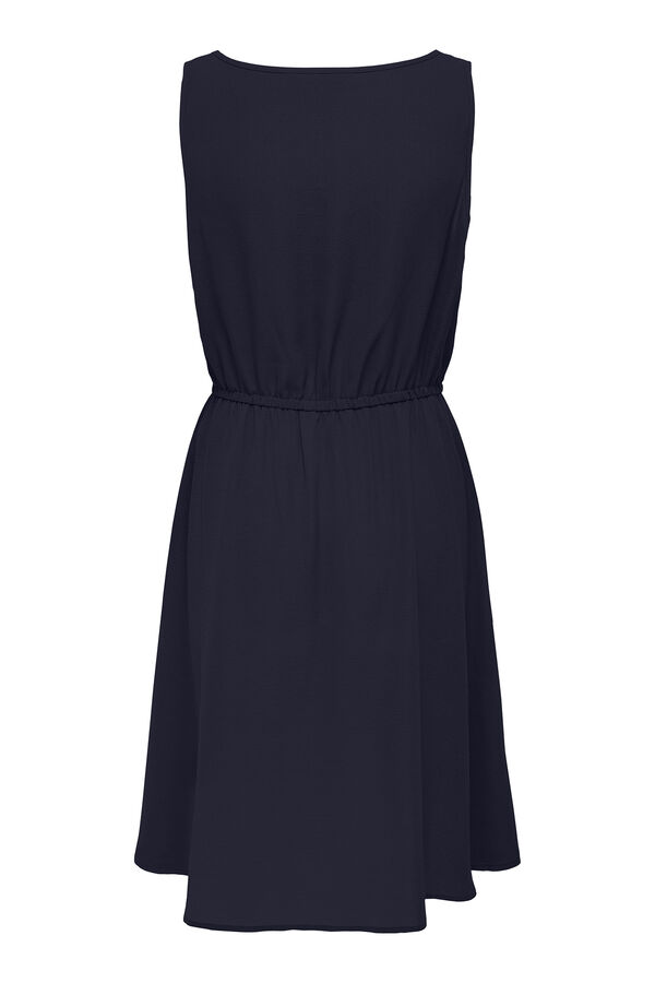 Only Vestido corto sin mangas azul