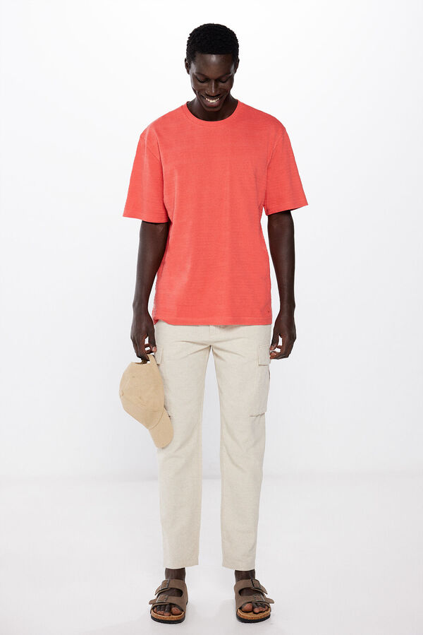 Springfield Camiseta raya piqu&eacute; estampado