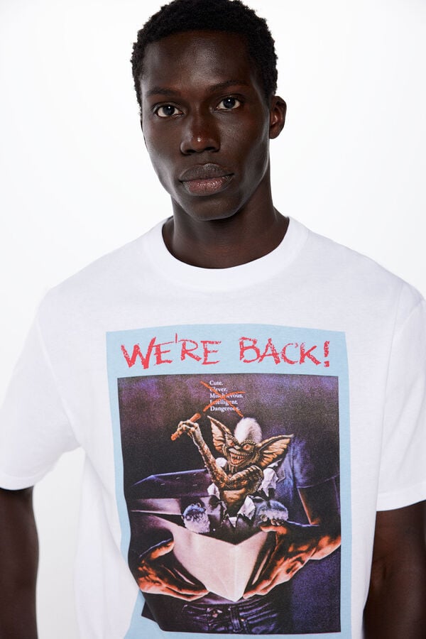 Springfield Camiseta Gremlins blanco