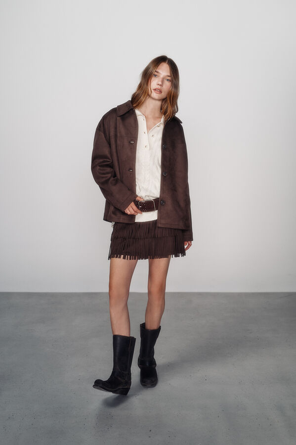 High Spirits Chaqueta Tawny marr&oacute;n