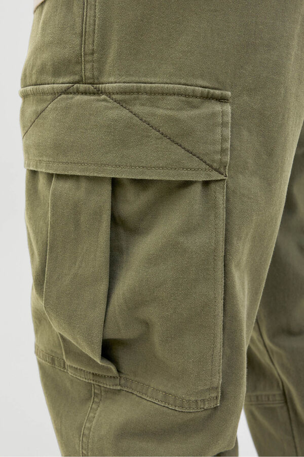Jack & Jones Pantal&oacute;n cargo relaxed fit verde