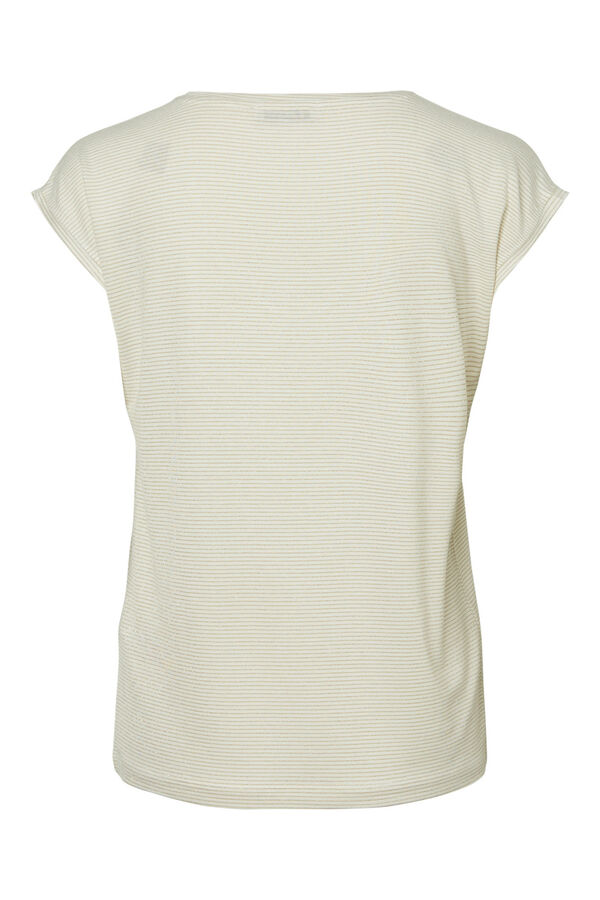 Springfield Camiseta Lurex branco